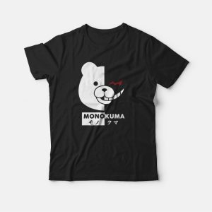 Monokuma Danganronpa Bear T-shirt Monokuma Danganronpa Bear T-shirt