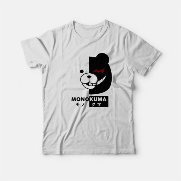 Monokuma Danganronpa Bear T-shirt