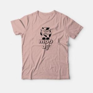 Moody Cow Funny T shirt 4
