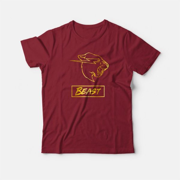 Mr Beast Gold T-shirt