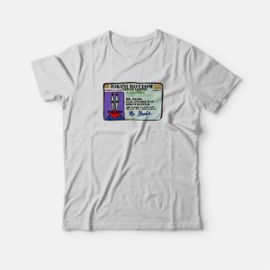 Mr Krabs Bikini Bottom Driver License T-Shirt