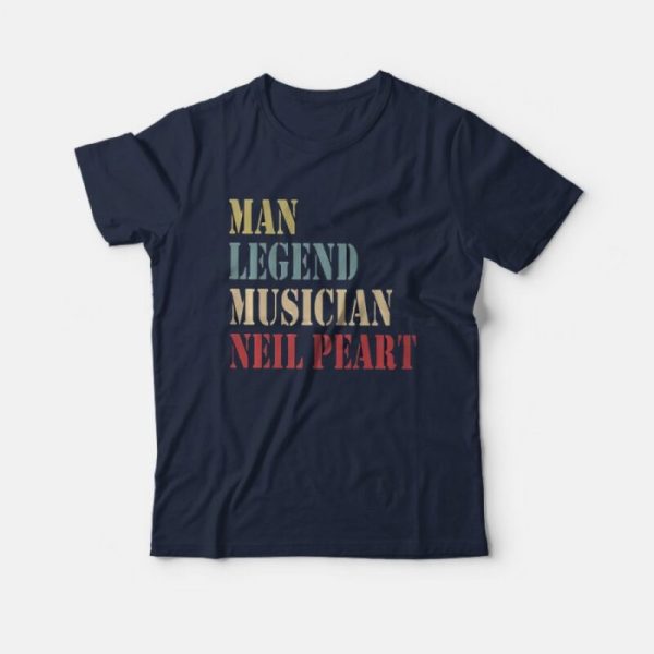 Neil Peart Man Legend Musician T-Shirt