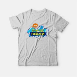 Neon Genesis Evangelion X Spongebob T-shirt Neon Genesis Evangelion X Spongebob T-shirt