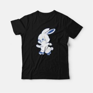 NewJeans Bunny Logo Roller Skate T-Shirt NewJeans Bunny Logo Roller Skate T-Shirt