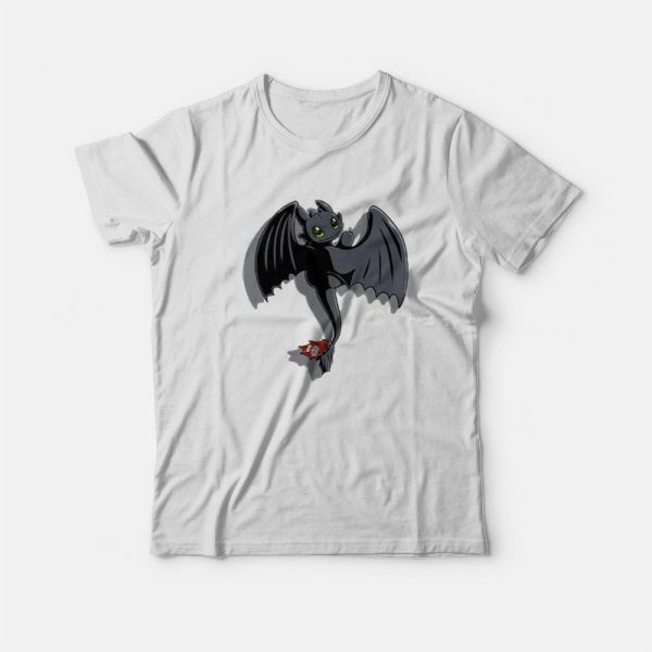 Night Fury Toothless Climbing T-shirt