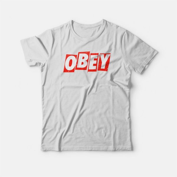 Obey Box Logo Slice T-shirt