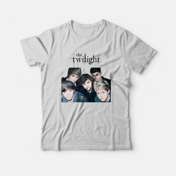 One Direction as Twilight T-Shirt