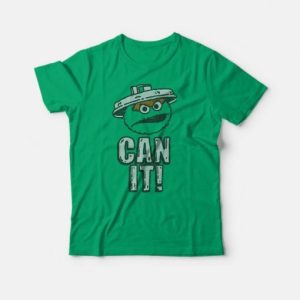 Oscar The Grouch Sesame Street Can It T Shirt 2