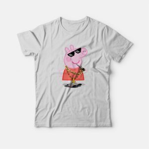Peppa Pig Thug Life T-Shirt