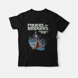 Phoebe Bridgers Farewell Tour Graveyard Kids T-Shirt Phoebe Bridgers Farewell Tour Graveyard Kids T-Shirt