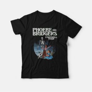 Phoebe Bridgers Farewell Tour Graveyard Kids T-Shirt 2 Phoebe Bridgers Farewell Tour Graveyard Kids T Shirt 3