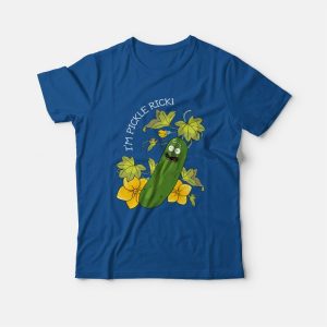 Pickle Rick Flower T-shirt Rick and Morty 2 Pickle Rick Flower T shirt Rick and Morty 3