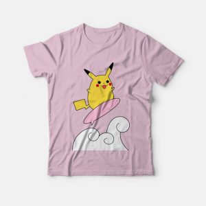 Pikachu Surf Pokemon T-Shirt 2 Pikachu Surf Pokemon T Shirt 3