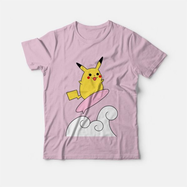 Pikachu Surf Pokemon T-Shirt