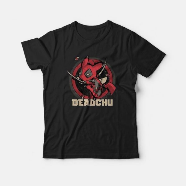 Pikapool Deadpool Pikachu Funny T-shirt