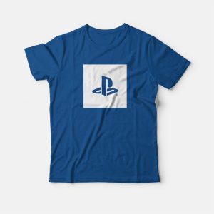 Playstation Classic Logo T-Shirt 3 Playstation Classic Logo T Shirt 4