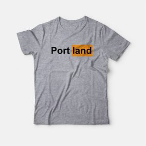 Portland Porn Hub Parody T-Shirt