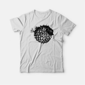 Puffer Fish Skeleton T-shirt 2 Puffer Fish Skeleton T shirt 3