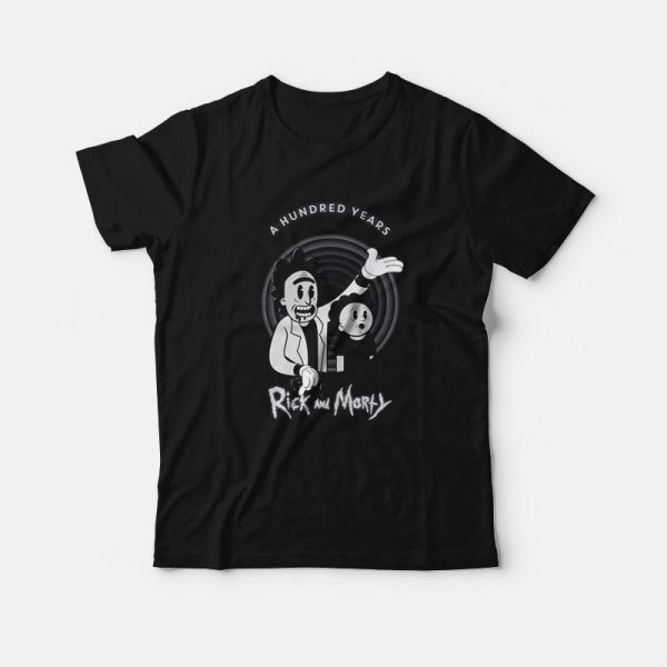 Rick and Morty 1930s Cartoons T-Shirt