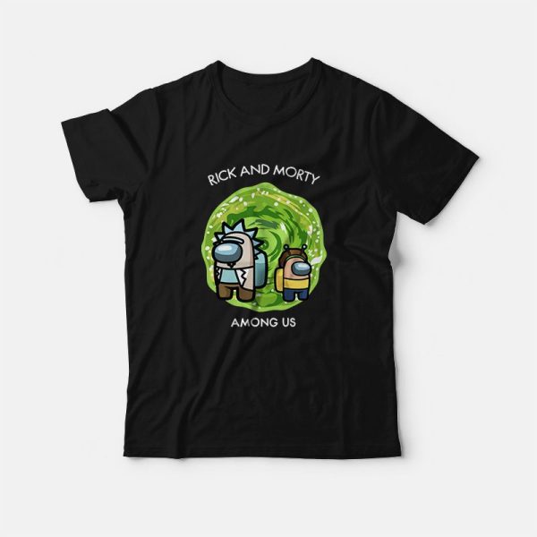 Rick and Morty Among Us T-shirt