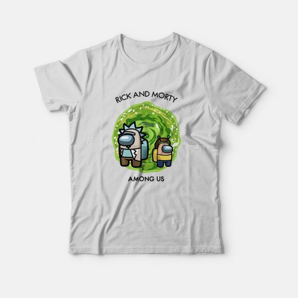 Rick and Morty Among Us T-shirt