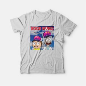 Rick and Morty Boob World T Shirt 3