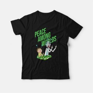 Rick and Morty Peace Among Worlds T-shirt Rick and Morty Peace Among Worlds T-shirt