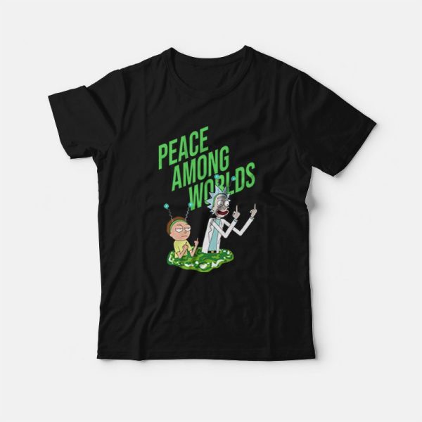 Rick and Morty Peace Among Worlds T-shirt