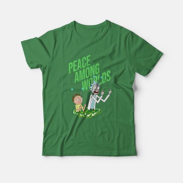 Rick and Morty Peace Among Worlds T-shirt