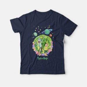 Rick and Morty Portal Planets T-shirt 3 Rick and Morty Portal Planets T shirt 4