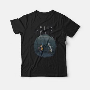 Rick and Morty mashup Death Stranding T-Shirt Rick and Morty mashup Death Stranding T-Shirt