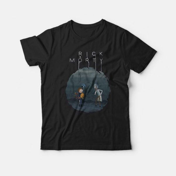 Rick and Morty mashup Death Stranding T-Shirt