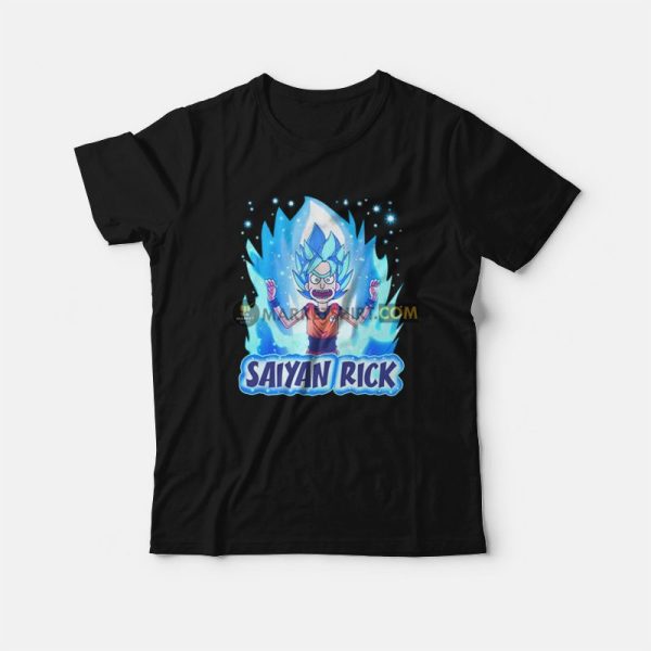 Rick and Morty x Super Saiyan Rick T-Shirt