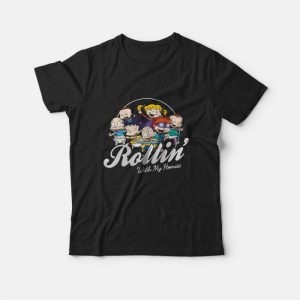 Rugrats Rollin With My Homies Baby Group T-Shirt Rugrats Rollin With My Homies Baby Group T-Shirt