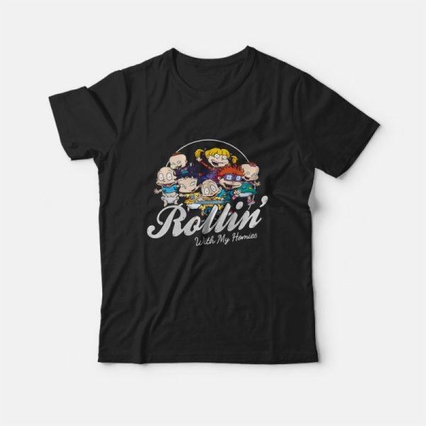 Rugrats Rollin With My Homies Baby Group T-Shirt