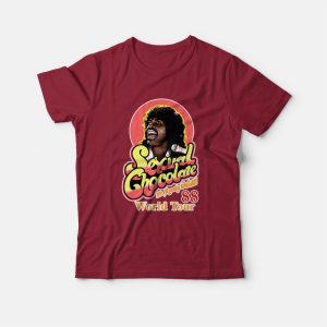 Sexual Chocolate Mr Randy Watson 88 World Tour T-Shirt 1 Sexual Chocolate Mr Randy Watson 88 World Tour T Shirt 2