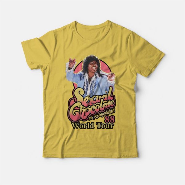 Sexual Chocolate Mr.Randy Watson 88 World Tour T-shirt