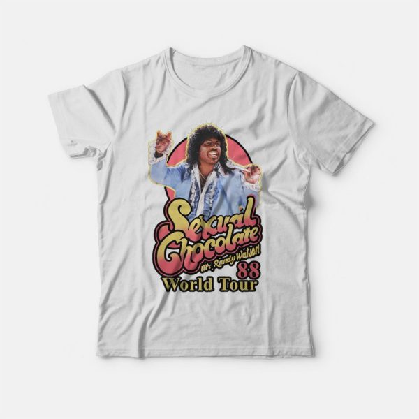 Sexual Chocolate Mr.Randy Watson 88 World Tour T-shirt