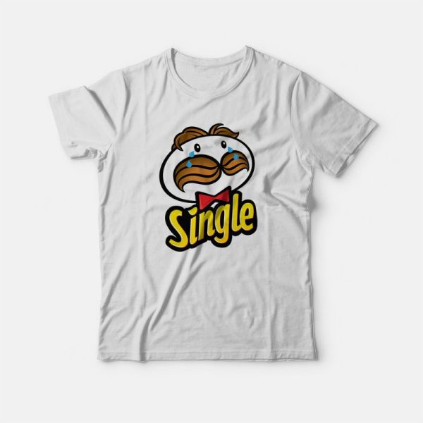 Single T-Shirt Pringle Parody