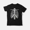 Skeleton Rib Cage T-shirt Halloween
