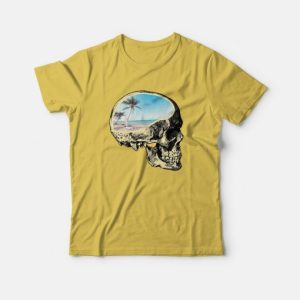 Skull Brain Beach T-shirt 2 Skull Brain Beach T shirt 3