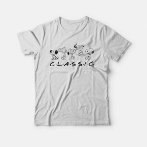 Snoopy Classic Friends TV Show T-Shirt Snoopy Classic Friends TV Show T-Shirt
