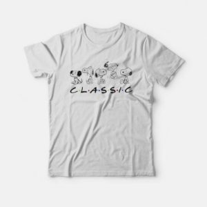 Snoopy Classic Friends TV Show T-Shirt