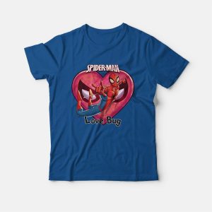Spider Man Love Bug Valentine T-Shirt 2 Spider Man Love Bug Valentine T Shirt 3