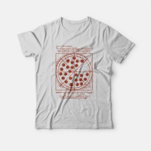 Spider-Man Vitruvian Pizza T-Shirt Tom Holland