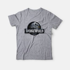 Spongebob Sponge World Jurassic Park T-Shirt 2 Spongebob Sponge World Jurassic Park T Shirt 3