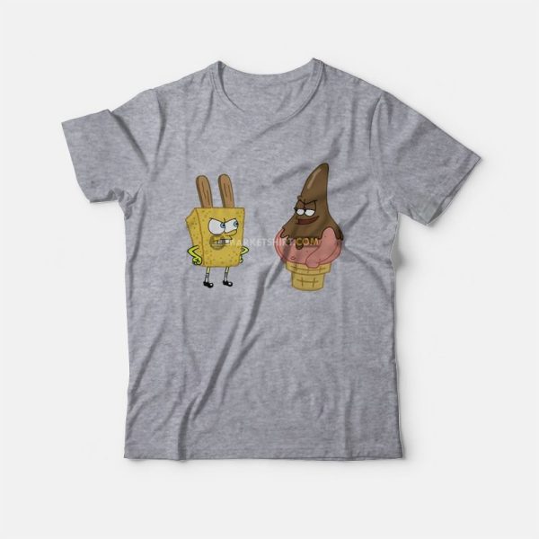 Spongebob Squarepants Patrick The Fry Cook Games T-Shirt