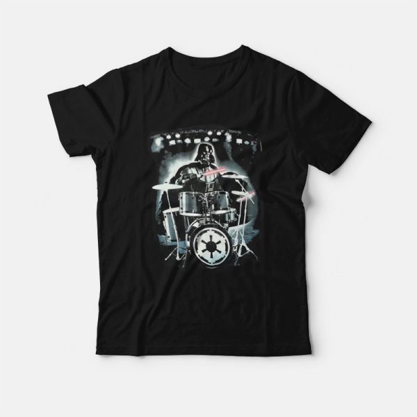 Star Wars Darth Vader Drummer T-Shirt