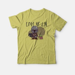 Star Wars Mando Clan of Two T shirt 3 1