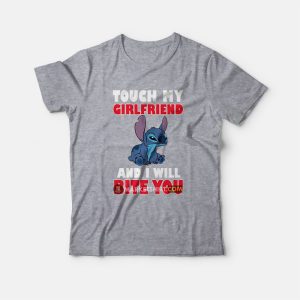 Stitch Touch My and I Will Bite You T-Shirt
